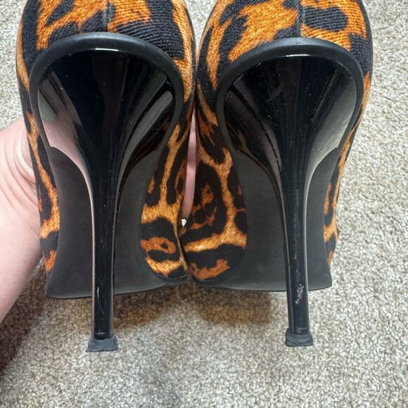 Christian Dior ‘I LOVE DIOR’ LEOPARD PRINT HEELS John Galliano - Good condition! - Picture 3 of 7